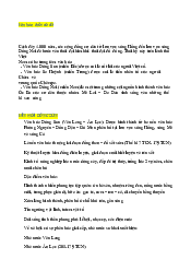 Văn hóa thời sờ sử môn Cơ Sở Văn Hóa Việt Nam | Đại Học Hà Nội