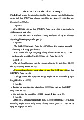 Bài tập môn Kế toán tài chính | Học viện Công Nghệ Bưu Chính Viễn Thông