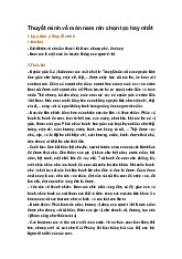 Thuyết minh về món nem rán chọn lọc hay nhất