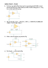 Problems Chapter 5 Contents | Môn Điện tử căn bản - Đại học Sư phạm Kỹ thuật Thành phố Hồ Chí Minh