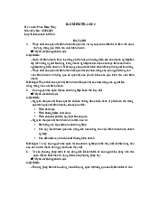 Bài kiểm tra số 2 2021-2022 | Quản trị kinh doanh| Đại học Kinh Tế Quốc Dân