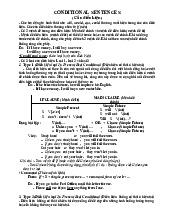 Câu Điều Kiện Trong Tiếng Anh: Cấu Trúc và Bài Tập | English | Trường Đại học Khoa học Tự nhiên, Đại học Quốc gia Hà Nội