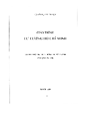 Giáo trình tư tưởng Hồ Chí Minh | Trường đại học Điện Lực