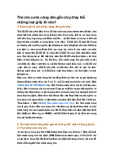 Thẻ căn cước công dân gắn chíp thay thế những loại giấy tờ nào?