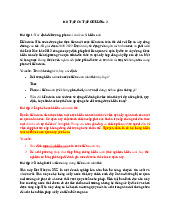 Bài tập ôn tập kiểm toán tuân thủ chương 3 Môn Kế toán hành chính sự nghiệp | Trường Đại học Công nghiệp Thành phố Hồ Chí Minh