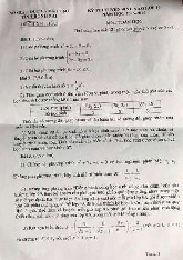 Đề thi vào 10 môn toán của Sở GD&ĐT Đồng Nai năm 2025