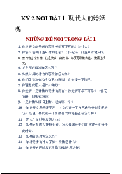 Tài liệu ôn tập nói - Ngữ pháp tiếng Trung | Trường Đại học Ngoại ngữ, Đại học Quốc gia Hà Nội