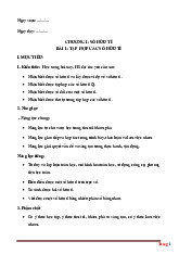 Giáo Án Môn Toán Lớp 7 Kết Nối Tri Thức Học Kỳ 1 Năm 2025-2026