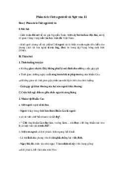 Phân tích Chữ người tử tù Hay Chọn Lọc | Văn mẫu 11 Cánh diều