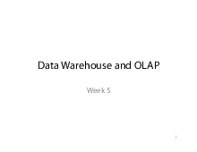 Data Warehouse and OLAP| Tài liệu tham khảo môn quản trị dữ liệu và trực quan hóa| Trường Đại học Bách Khoa Hà Nội