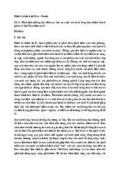 Kinh tế chính trị Mac - đề 3 | Trường Đại học Phenika