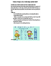 Tâm Lý Học Lứa Tuổi Học Sinh THPT: Đặc Trưng & Hoạt Động Nhận Thức