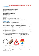 Đề cương ôn tập giữa học kỳ 1 môn Toán lớp 6 năm học 2024 - 2025 | Bộ sách Chân trời sáng tạo