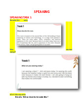 Speaking Task Strategies and Practice Examples | English 1 (TĐT) | Đại học Tôn Đức Thắng