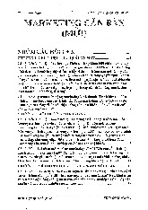 Đề Cương Chi Tiết cho Môn Marketing Căn Bản