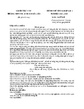 Đề thi thử THPT Quốc gia 2025 môn Ngữ văn trường THPT Thuận Thành 1, 2 Bắc Ninh