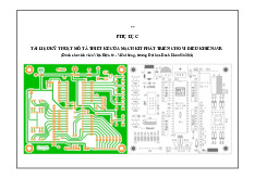 Tài liệu Kỹ thuật thiết kế mạch KIT vi điều khiển AVR môn Thiết kế vi mạch | Trường Đại học Bách Khoa Hà Nội