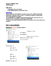 Managing Pointers & Program Development in PRF192-PFC | Môn Computer science - Đại học Quy Nhơn