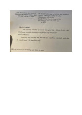 Đề thi hết môn Chủ nghĩa xã hội khoa học năm học 2025-2026  - trường đại học Khoa học xã hội và nhân văn – Đại học quốc gia hà nội.