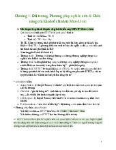 Đề cương môn Kinh tế chính trị Mac Lênin  - trường đại học kinh tế Quốc dân