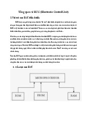 Hệ thống điều khiển ECU EPS ROM RAM IC cầu chì | Môn Kỹ thuật vi xử lý - Đại học Cần Thơ