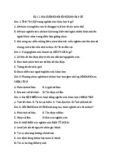 TOP câu hỏi trắc nghiệm Môn Nghiên cứu khoa học | Đại học Kỹ thuật Y - Dược Đà Nẵng