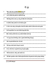 Bài tập định ngữ - Tài liệu Tiếng Anh