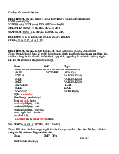 Bài Tập Thực Hành SQL: Thiết Kế Cơ Sở Dữ Liệu và Nhập Dữ Liệu | Môn Công nghệ thông tin - Trường Cao đẳng công thương Việt Nam