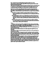 Chương trình Tâm lý học: Phân tích hiện tượng và chức năng tâm lý người