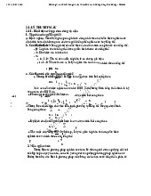 Chương 3. Xác Suất Thống Kê - Lý Thuyết Mẫu và Phương Pháp Ước Lượng môn xác suất thống kê| Đại học Duy Tân