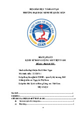 Đại hội VII | Bài tập lớn môn Lịch sử đảng cộng sản Việt Nam