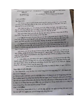 Đề thi tuyển sinh vào 10 môn Ngữ Văn Sở GD&ĐT Đắk Lắk năm 2024 - 2025