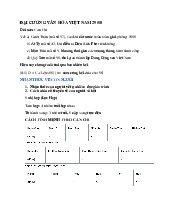 Đề cương môn Đại cương văn hóa - Trường Đại học lao động -  xã hội.