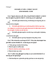 Bài Tập Chương 3: Chủ Nghĩa Xã Hội và Thời Kỳ Quá Độ Lên Chủ Nghĩa Xã Hội | Chủ nghĩa xã hội khoa học