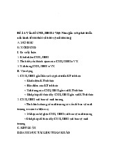 Bài Tiểu Luận KTCT | Đại học Điện lực