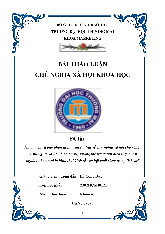 Phê Phán Luận Điểm Sai Trái về CNXH | Bài Thảo Luận chủ nghĩa xã hội khoa học