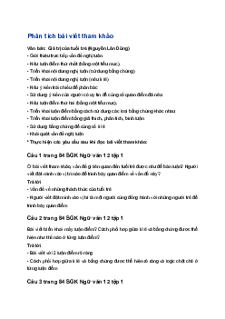 Soạn bài Viết bài văn nghị luận về một vấn đề liên quan đến tuổi trẻ (những hoài bão, ước mơ) | Ngữ Văn 12 Kết nối tri thức (Tập 1)