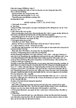 Giải SGK Địa lí 7 Bài 12: Thực hành: Tìm hiểu khái quát Cộng hòa Nam Phi - Kết nối tri thức