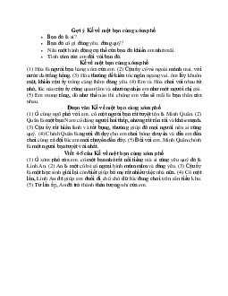 Kể về một bạn cùng xóm phố | Tập làm văn lớp 2 | Cánh diều