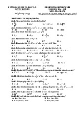 Đề giữa học kì 1 Toán 8 năm 2024 – 2025 phòng GD&ĐT Tân Yên – Bắc Giang