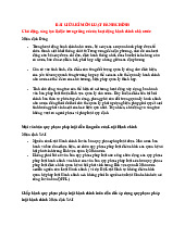 Bài thi giữa kì môn luật hành chính | Trường Đại học Luật, Đại học Quốc gia Hà Nội