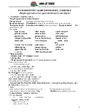 Động từ nguyên mẫu có “to”, nguyên mẫu không “to”, danh động từ môn Tiếng Anh  | Học viện Nông nghiệp Việt Nam