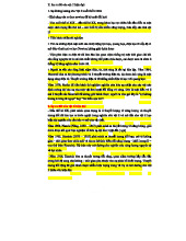 Tóm tắt Chuyên đề Vật lý: Lịch sử và Cách mạng Vật lý Hiện đại