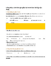 Công thức, cách tính góc giữa hai vecto kèm bài tập vận dụng - Toán 10
