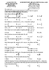 Đề thi thử Toán (chung) vào lớp 10 năm 2025 đợt 1 trường chuyên Hùng Vương – Phú Thọ có đáp án