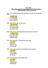 Chiến lược marketing căn bản - Marketing căn bản | Trường Đại học Bách khoa Thành phố Hồ Chí Minh