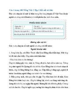 Giải SGK Tiếng Việt 3 trang 108 Bài 24: Cùng Bác qua suối - Đọc mở rộng | Kết nối tri thức