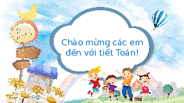 Giáo án điện tử Toán 2 Chương 2 Cánh diều: Phép trừ (có nhớ) trong phạm vi 100