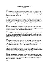 Bài tập thực hành bổ sung 1 môn Quản trị tài chính   | Học viện Nông nghiệp Việt Nam