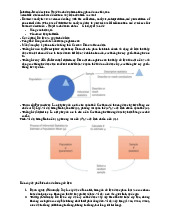 Lý thuyết thống kê và quyết định dựa trên dữ liệu - Chương 3 & 4 môn Lý thuyết thống kê | Đại học Kinh tế Thành phố Hồ Chí Minh